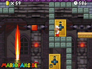 World 8 — New Super Mario Bros. walkthrough screenshot
