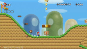 World 1 — New Super Mario Bros. Wii walkthrough screenshot