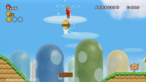World 1 — New Super Mario Bros. Wii walkthrough screenshot