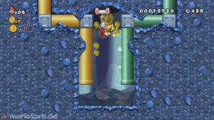 World 1 — New Super Mario Bros. Wii walkthrough screenshot