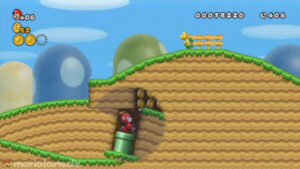 World 1 — New Super Mario Bros. Wii walkthrough screenshot