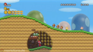 World 1 — New Super Mario Bros. Wii walkthrough screenshot