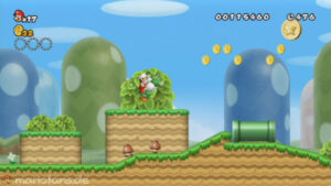 World 1 — New Super Mario Bros. Wii walkthrough screenshot