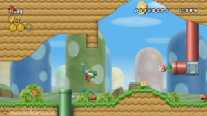 World 1 — New Super Mario Bros. Wii walkthrough screenshot