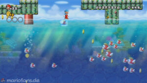 World 1 — New Super Mario Bros. Wii walkthrough screenshot