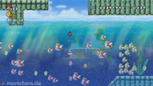 World 1 — New Super Mario Bros. Wii walkthrough screenshot