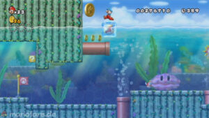 World 1 — New Super Mario Bros. Wii walkthrough screenshot
