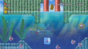 World 1 — New Super Mario Bros. Wii walkthrough screenshot