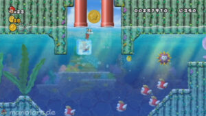 World 1 — New Super Mario Bros. Wii walkthrough screenshot