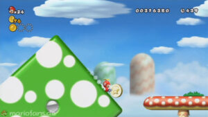 World 1 — New Super Mario Bros. Wii walkthrough screenshot