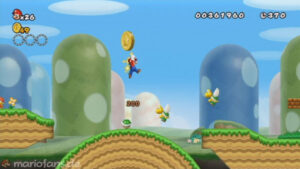 World 1 — New Super Mario Bros. Wii walkthrough screenshot