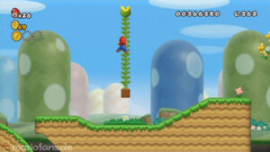World 1 — New Super Mario Bros. Wii walkthrough screenshot