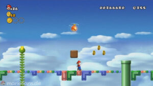 World 1 — New Super Mario Bros. Wii walkthrough screenshot