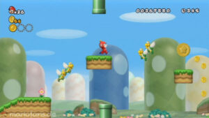 World 1 — New Super Mario Bros. Wii walkthrough screenshot