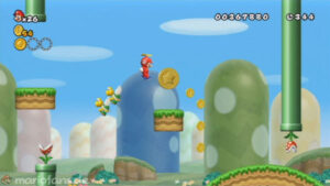 World 1 — New Super Mario Bros. Wii walkthrough screenshot