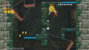 World 1 — New Super Mario Bros. Wii walkthrough screenshot