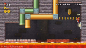 World 1 — New Super Mario Bros. Wii walkthrough screenshot
