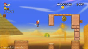 World 2 — New Super Mario Bros. Wii walkthrough screenshot