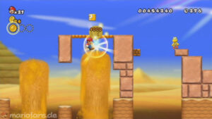 World 2 — New Super Mario Bros. Wii walkthrough screenshot