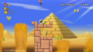World 2 — New Super Mario Bros. Wii walkthrough screenshot