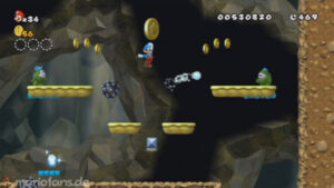 World 2 — New Super Mario Bros. Wii walkthrough screenshot