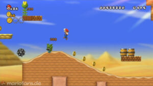 World 2 — New Super Mario Bros. Wii walkthrough screenshot