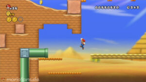 World 2 — New Super Mario Bros. Wii walkthrough screenshot