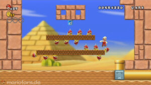 World 2 — New Super Mario Bros. Wii walkthrough screenshot