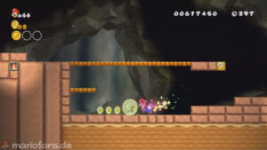 World 2 — New Super Mario Bros. Wii walkthrough screenshot