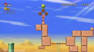 World 2 — New Super Mario Bros. Wii walkthrough screenshot