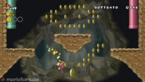 World 2 — New Super Mario Bros. Wii walkthrough screenshot