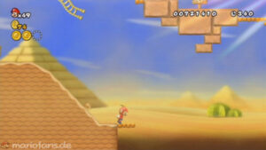 World 2 — New Super Mario Bros. Wii walkthrough screenshot