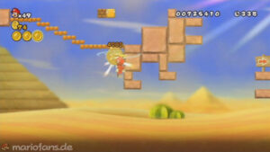 World 2 — New Super Mario Bros. Wii walkthrough screenshot