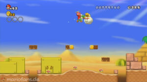 World 2 — New Super Mario Bros. Wii walkthrough screenshot