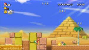 World 2 — New Super Mario Bros. Wii walkthrough screenshot
