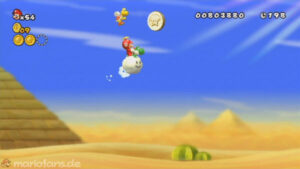 World 2 — New Super Mario Bros. Wii walkthrough screenshot