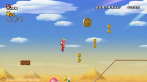 World 2 — New Super Mario Bros. Wii walkthrough screenshot