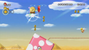 World 2 — New Super Mario Bros. Wii walkthrough screenshot