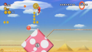World 2 — New Super Mario Bros. Wii walkthrough screenshot