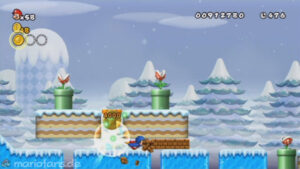 World 3 — New Super Mario Bros. Wii walkthrough screenshot