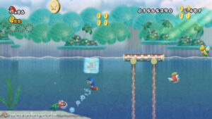 World 4 — New Super Mario Bros. Wii walkthrough screenshot