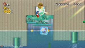 World 4 — New Super Mario Bros. Wii walkthrough screenshot