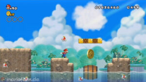 World 4 — New Super Mario Bros. Wii walkthrough screenshot