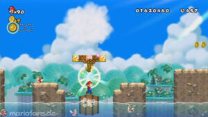 World 4 — New Super Mario Bros. Wii walkthrough screenshot