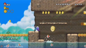 World 4 — New Super Mario Bros. Wii walkthrough screenshot