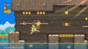 World 4 — New Super Mario Bros. Wii walkthrough screenshot