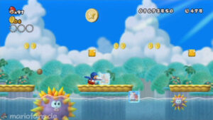 World 4 — New Super Mario Bros. Wii walkthrough screenshot