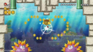 World 4 — New Super Mario Bros. Wii walkthrough screenshot