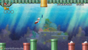 World 4 — New Super Mario Bros. Wii walkthrough screenshot