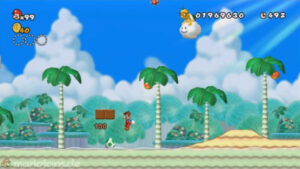 World 4 — New Super Mario Bros. Wii walkthrough screenshot